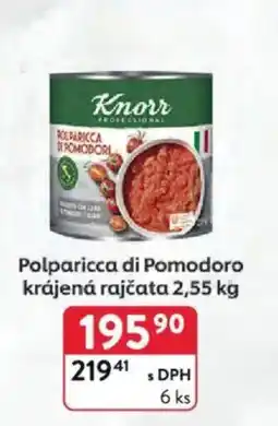 Qanto Knorr Polparicca di Pomodoro krájená rajčata nabídka
