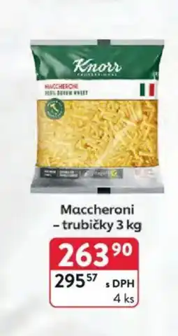 Qanto Knorr Maccheroni - trubičky nabídka