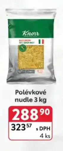 Qanto Knorr Polévkové nudle nabídka
