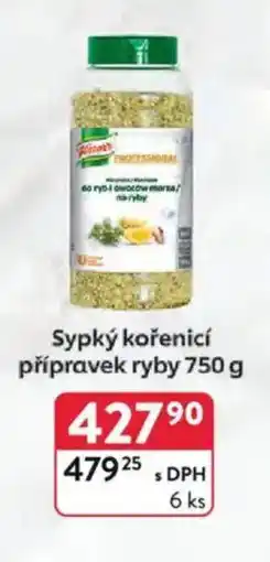 Qanto Knorr Sypký kořenicí přípravek ryby nabídka