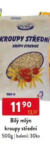 Qanto Bílý mlýn kroupy střední nabídka