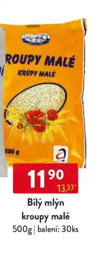 Qanto Bílý mlýn kroupy malé nabídka