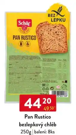 Qanto Schär Pan Rustico bezlepkový chléb nabídka