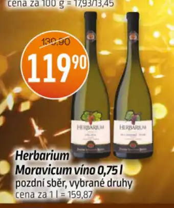 Herbarium Moravicum víno 750ml