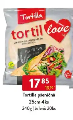 Qanto Tortilla pšeničná 25 cm 4 ks nabídka