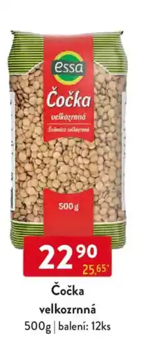 Qanto Essa Čočka velkozrnná nabídka