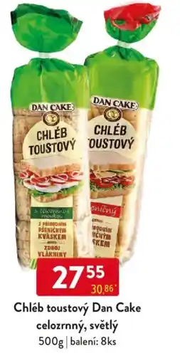 Qanto Chléb toustový Dan Cake celozrnný, světlý nabídka