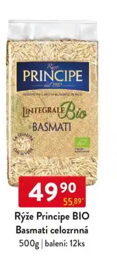 Qanto Rýže Principe Bio Basmati celozrnná nabídka