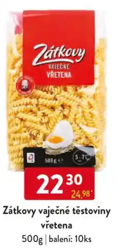 Qanto Zátkový vaječné těstoviny vřetena nabídka