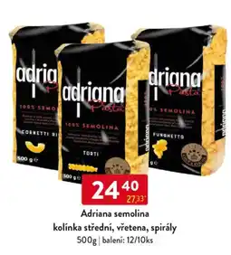 Qanto Adriana semolina kolínka střední, vřetena, spirály nabídka