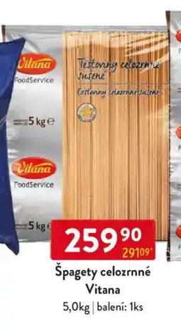 Qanto Špagety celozrnné Vitana nabídka