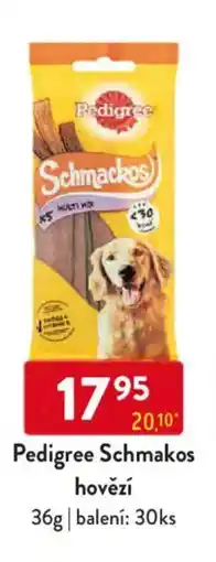 Qanto Pedigree Schmakos hovězí nabídka