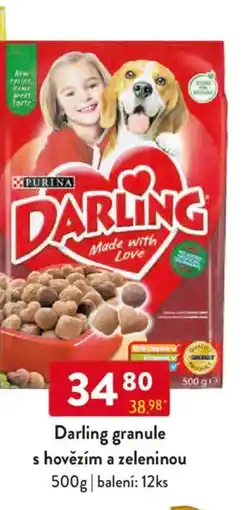 Qanto Darling granule s hovězím a zeleninou nabídka