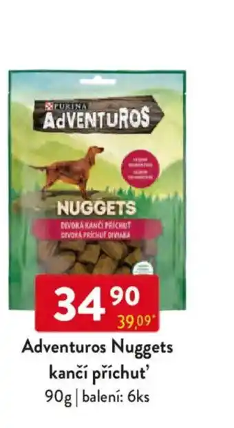 Qanto Adventuros Nuggets kančí příchuť' nabídka