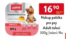 Qanto Nakup paštika pro psy Adult telecí nabídka