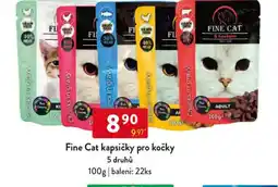 Qanto Fine Cat kapsičky pro kočky nabídka