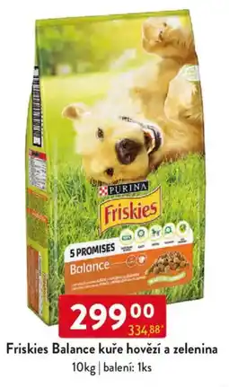 Qanto Friskies Balance kuře hovězí a zelenina nabídka