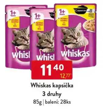 Qanto Whiskas kapsička nabídka