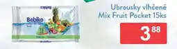 Qanto Ubrousky vlhčené Mix Fruit Pocket nabídka
