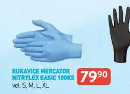 Qanto Rukavice mercator nitrylex basic nabídka