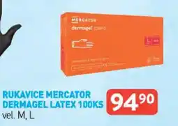 Qanto Rukavice mercator nitrylex černé nabídka