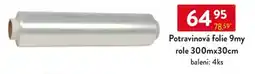 Qanto Potravinová folie 9my role 300mx30cm nabídka