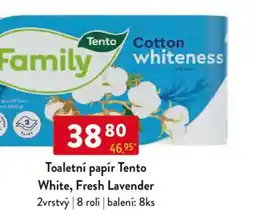 Qanto Toaletní papír Tento White, Fresh Lavender nabídka