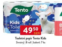 Qanto Toaletní papír Tento Kids nabídka