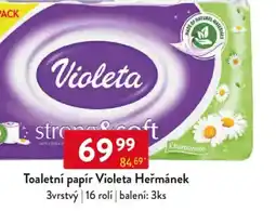 Qanto Toaletní papír Violeta Heřmánek nabídka
