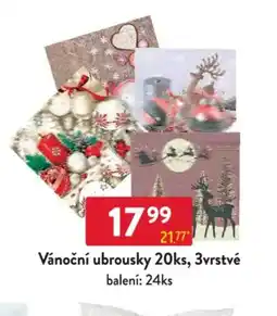 Qanto Vánoční ubrousky nabídka
