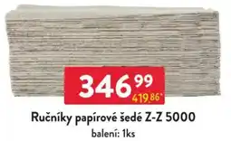 Qanto Ručníky papírové šedé Z-Z 5000 nabídka