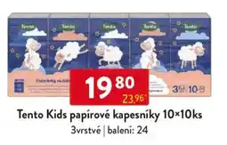 Qanto Tento kids papírové kapesníky nabídka
