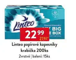 Qanto Linteo papírové kapesníky krabička nabídka