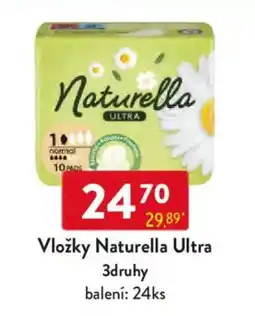 Qanto Vložky Naturella Ultra nabídka