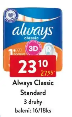 Qanto Always Classic Standard nabídka