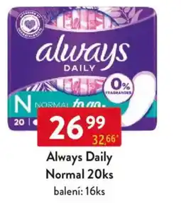 Qanto Always Daily Normal nabídka