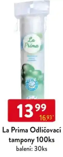 Qanto La Prima Odličovací tampony nabídka