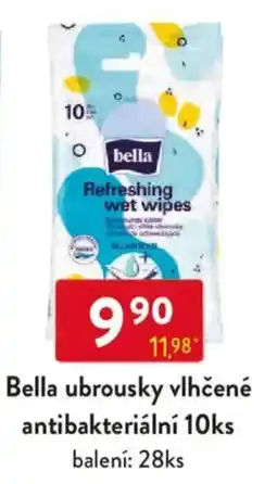 Qanto Bella ubrousky vlhčené antibakteriální nabídka