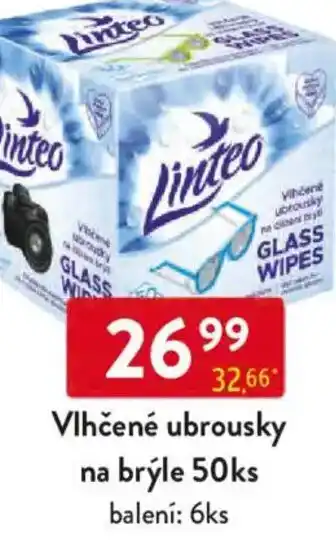 Qanto Linteo Vlhčené ubrousky na brýle nabídka