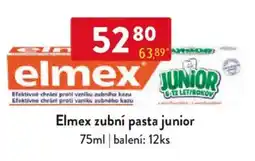Qanto Elmex zubní pasta junior nabídka