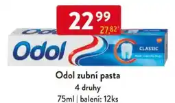 Qanto Odol zubní pasta nabídka