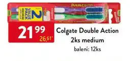 Qanto Colgate Double Action 2ks medium nabídka