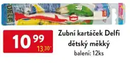 Qanto Zubní kartáček Delfi dětský měkký nabídka