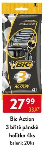 Qanto Bic Action 3 bříté pánské holítko nabídka