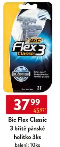 Qanto Bic Flex Classic 3 bříté pánské holítko nabídka