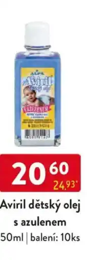 Qanto Aviril dětský ole s azulenem nabídka