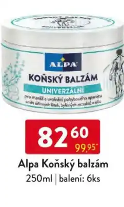 Qanto Alpa Koňský balzám nabídka