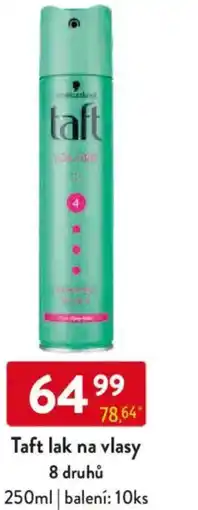 Qanto Taft lak na vlasy 8 druhů nabídka