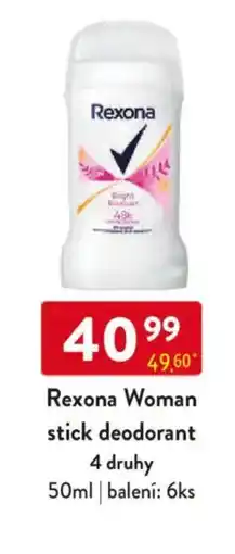 Qanto Rexona Woman stick deodorant nabídka