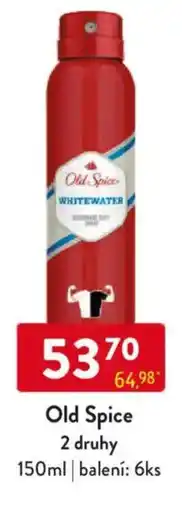 Qanto Old Spice 2 druhy nabídka